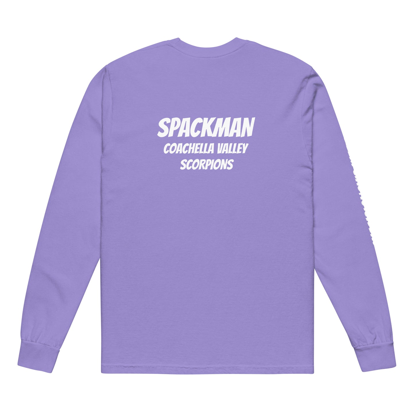 Spackman Garment-dyed heavyweight long-sleeve shirt