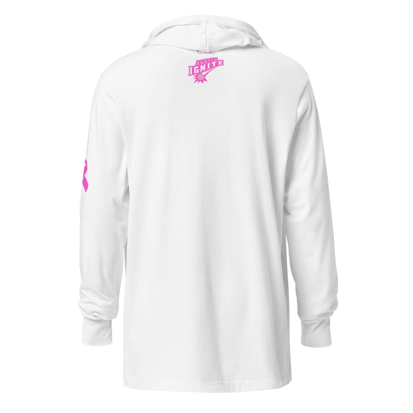NPL Retro National Championship Weekend - Unisex Hooded long-sleeve T- customize back