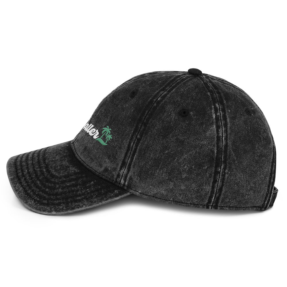Pickleballer Embroidered Garment Dyed -Vintage Cotton Twill Hat