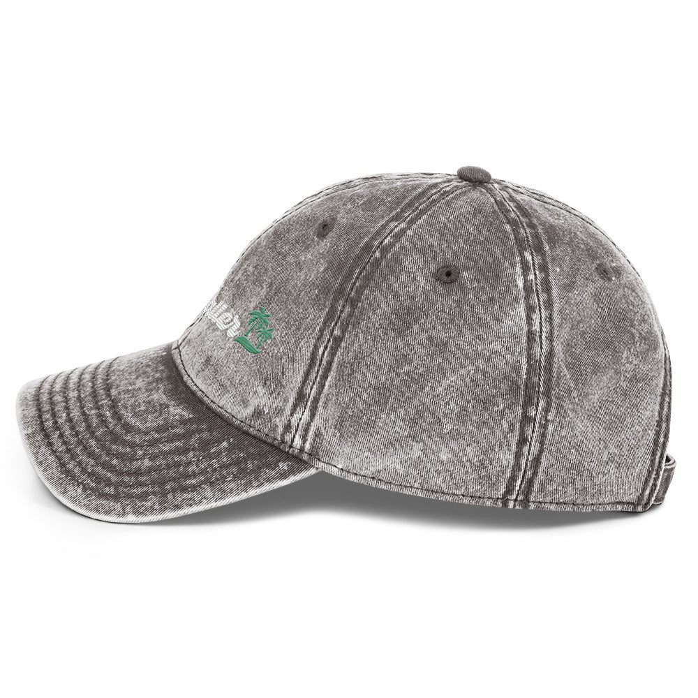 Pickleballer Embroidered Garment Dyed -Vintage Cotton Twill Hat