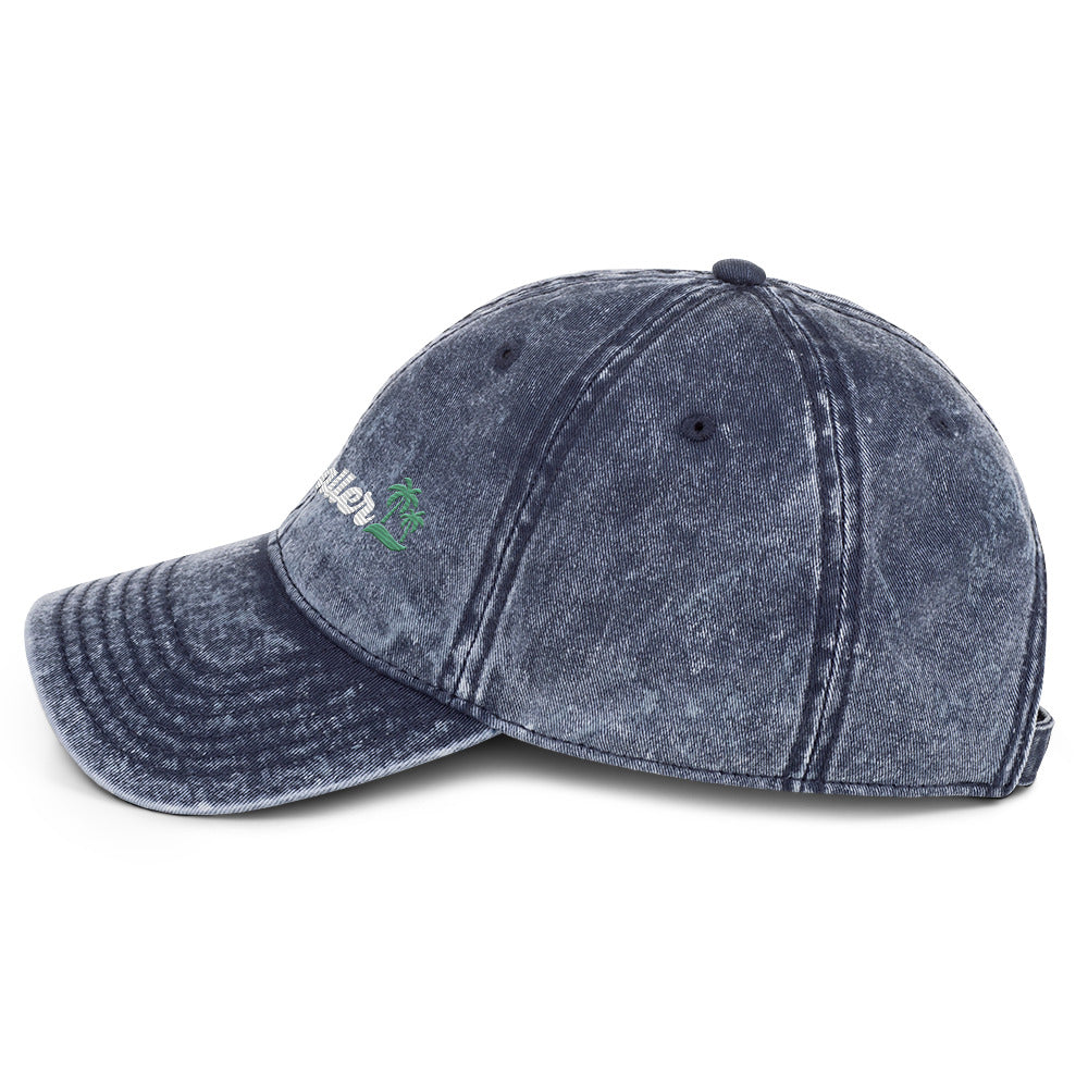 Pickleballer Embroidered Garment Dyed -Vintage Cotton Twill Hat