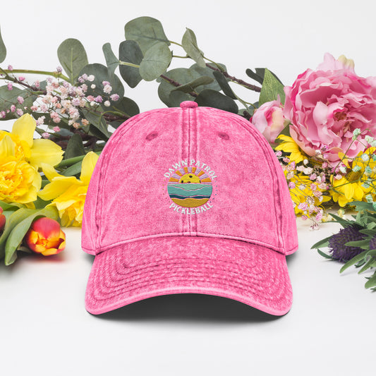 Dawn Patrol Embroidered Vintage Cotton Hat - one size fits all