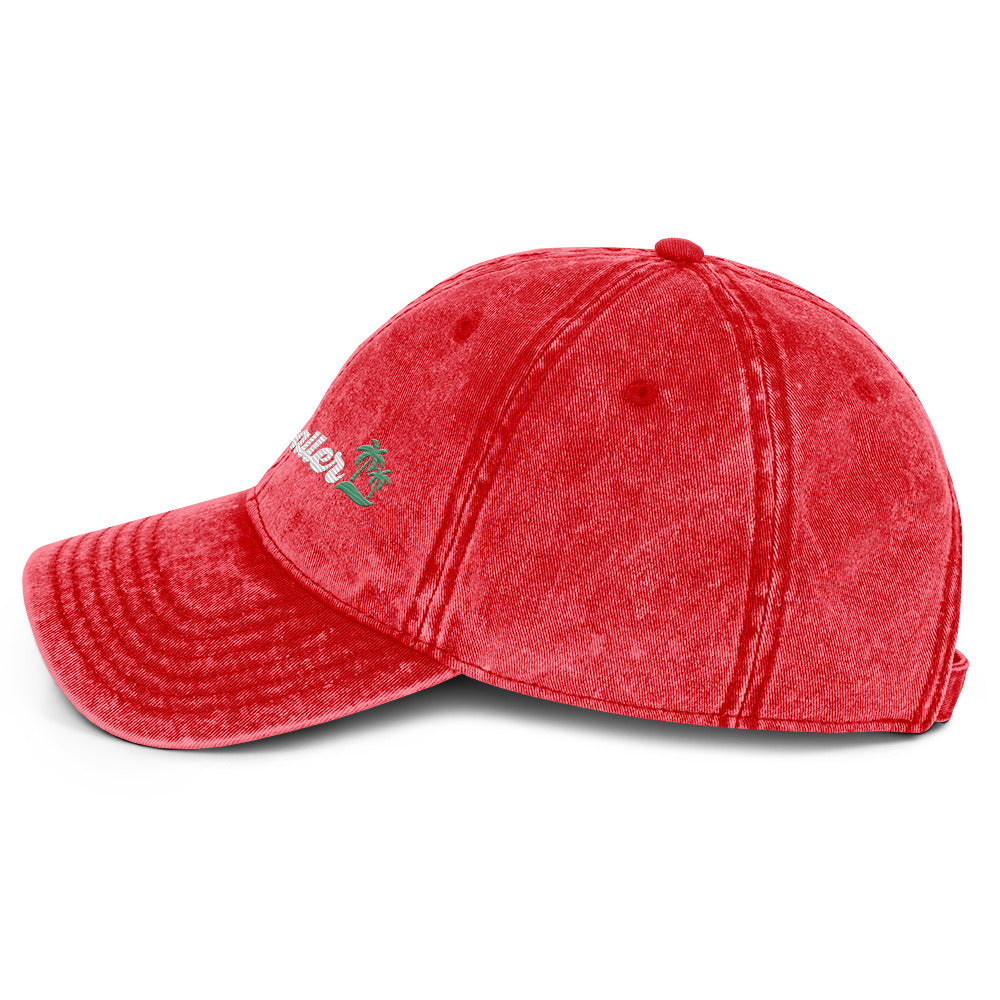 Pickleballer Embroidered Garment Dyed -Vintage Cotton Twill Hat