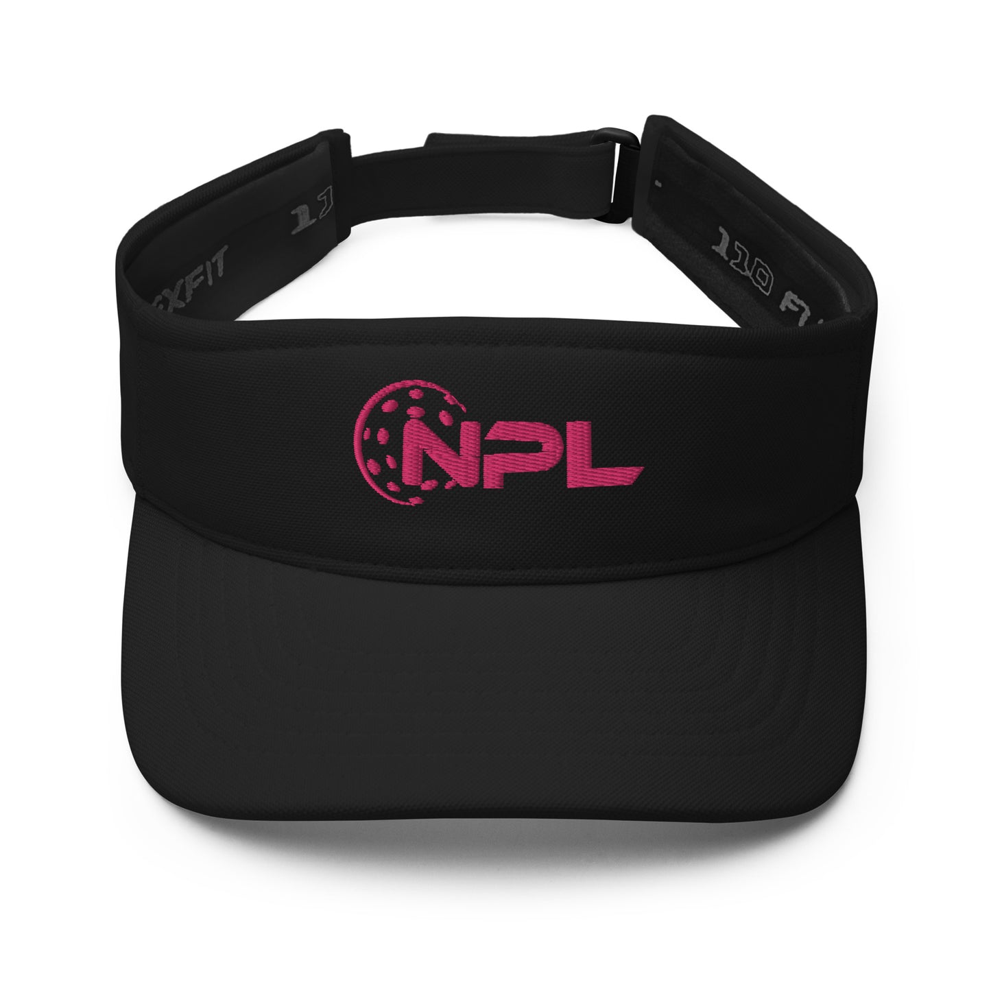 NPL Pink Embroidered Visor