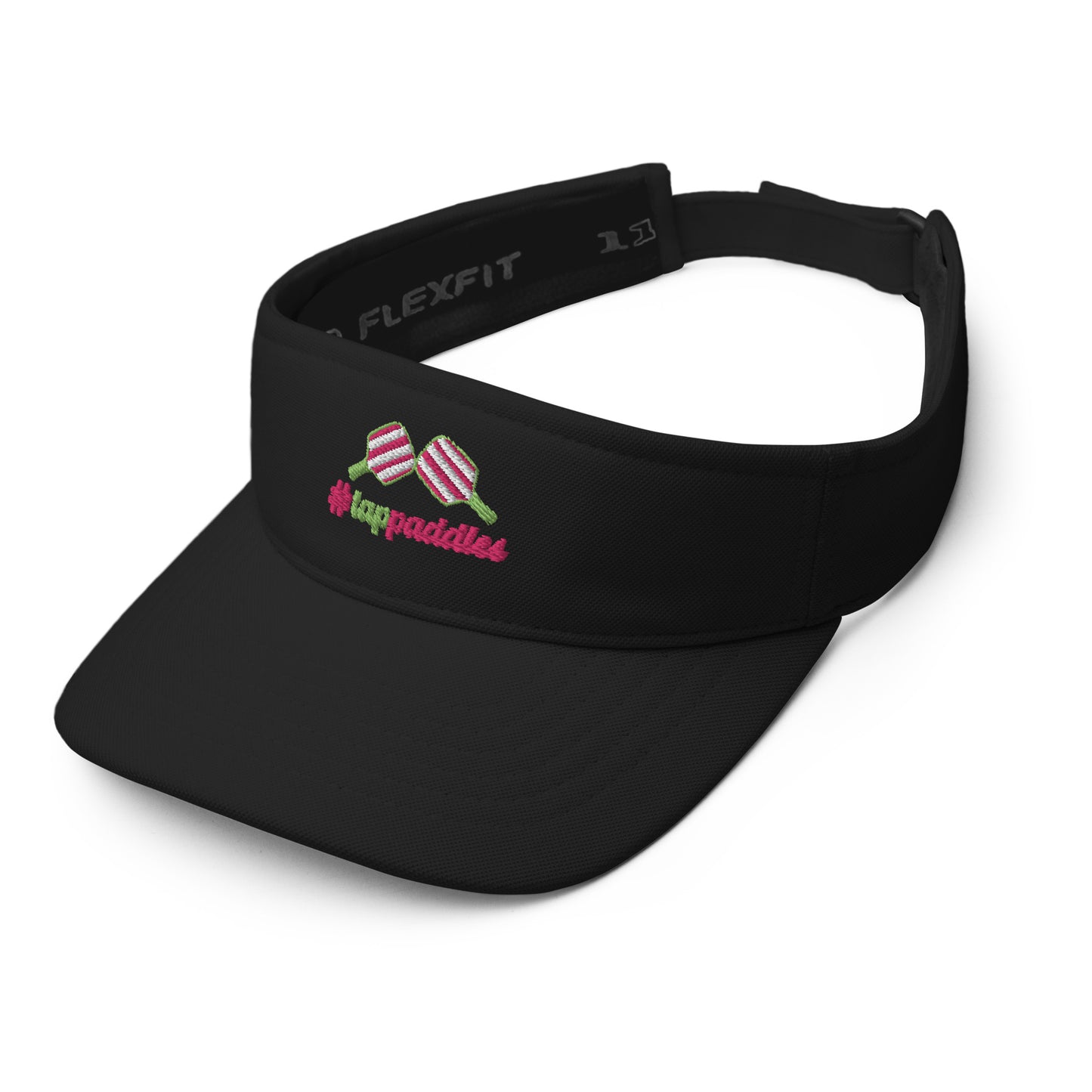 #Tappaddles Embroidered Striped Paddles Visor