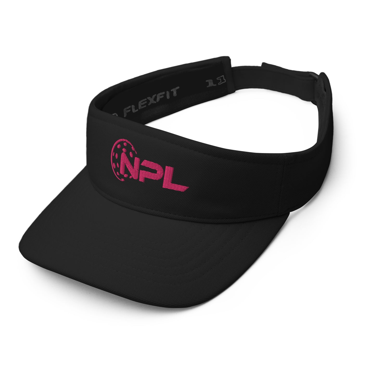 NPL Pink Embroidered Visor