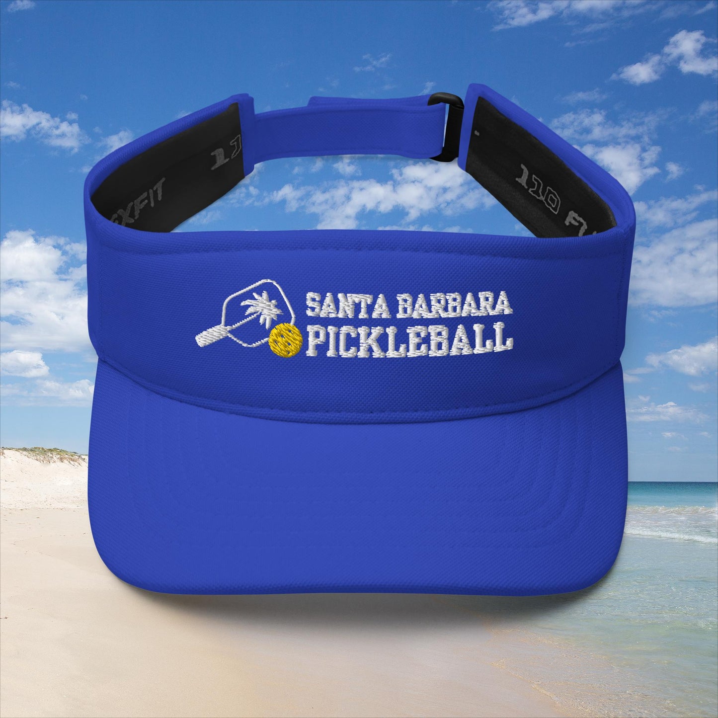 Embroidered Santa Barbara Pickleball Visors