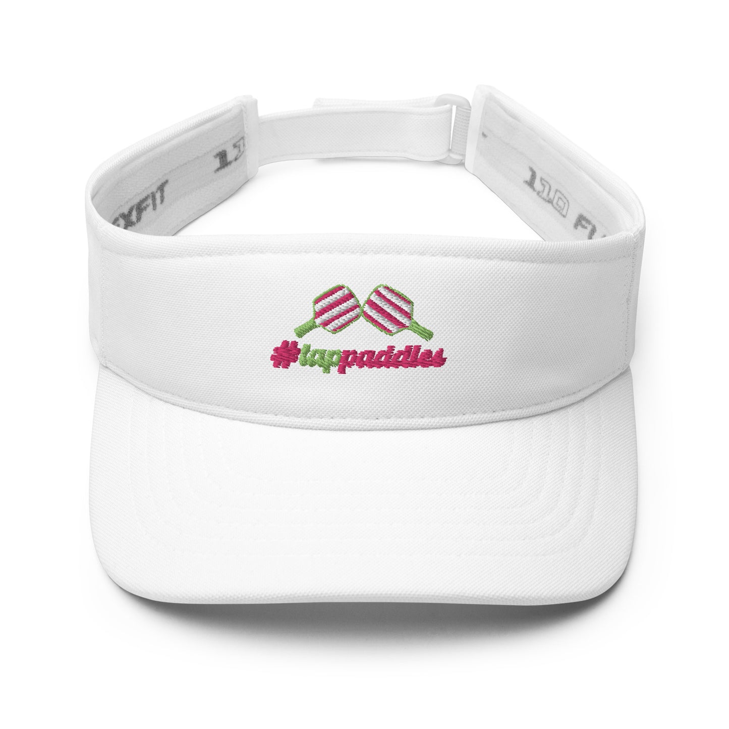 #Tappaddles Embroidered Striped Paddles Visor