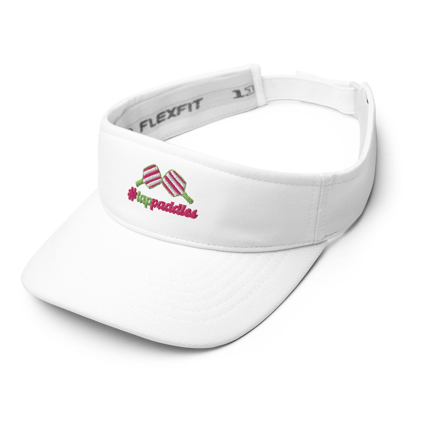 #Tappaddles Embroidered Striped Paddles Visor