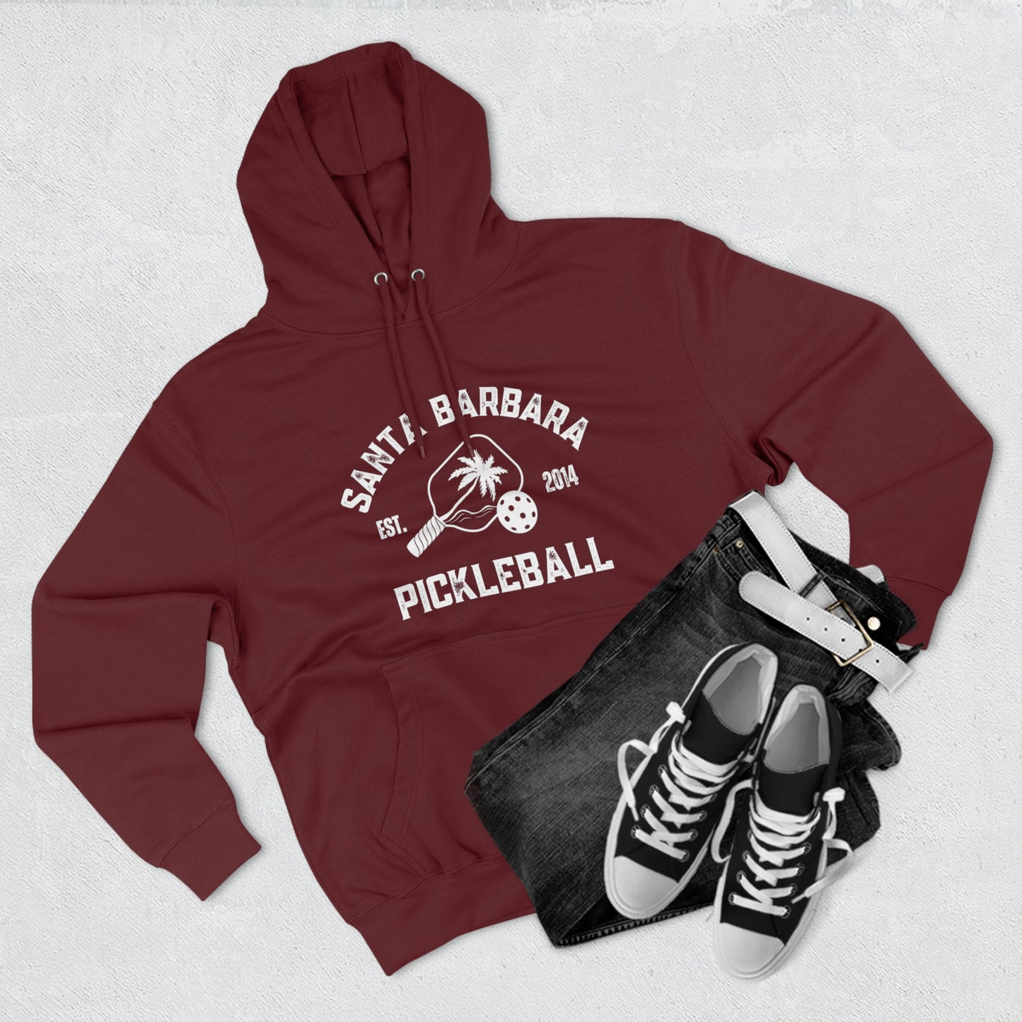 Santa Barbara Pickleball Hoodie - Collegiate Colors
