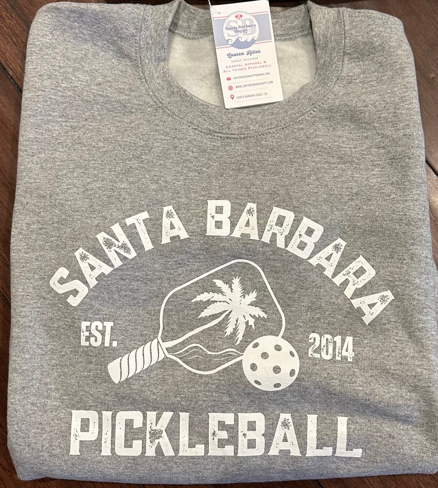 Original Santa Barbara Pickleball Tourney Crews est 2014 - Beach Colors