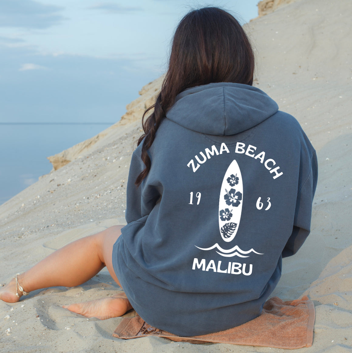 Malibu Beach & Surf - Hoodies, Crews & T-shirts