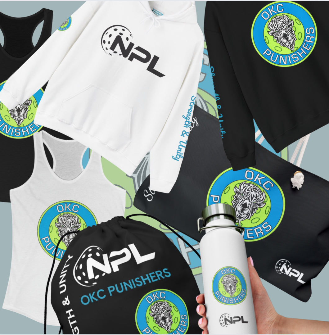 OKC Punishers NPL Team Apparel & Accesories. Customizeable