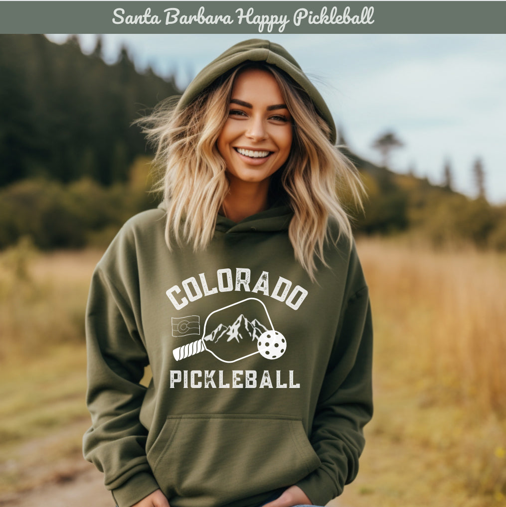 Colorado Pickleball Resort Towns - Hoodies & Crews
