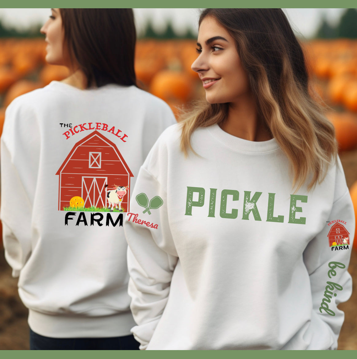 The Pickleball Farm Apparel & Accessories. Customize sleeves