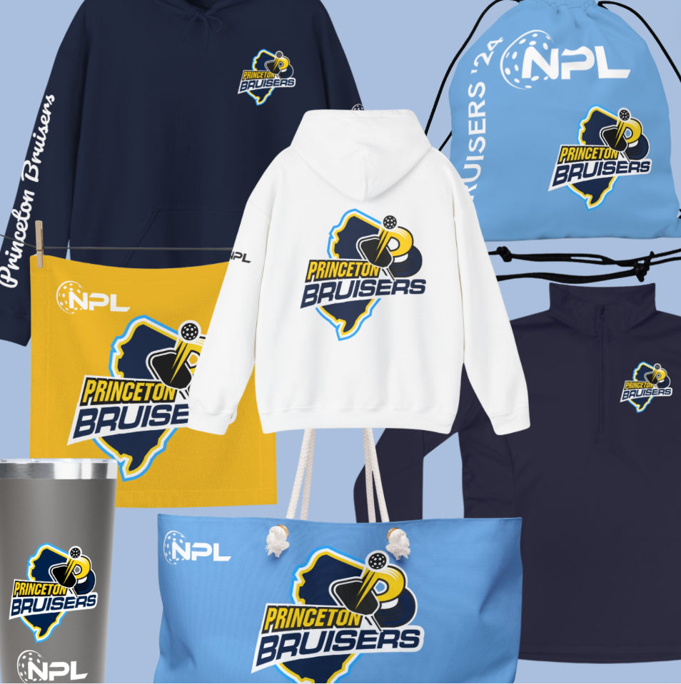 Princeton Bruisers NPL Team Apparel & Accesories. Customizeable
