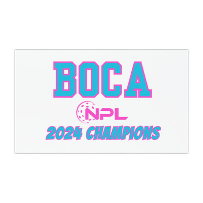 BOCA NPL ‘24 Champions  Car Magnet