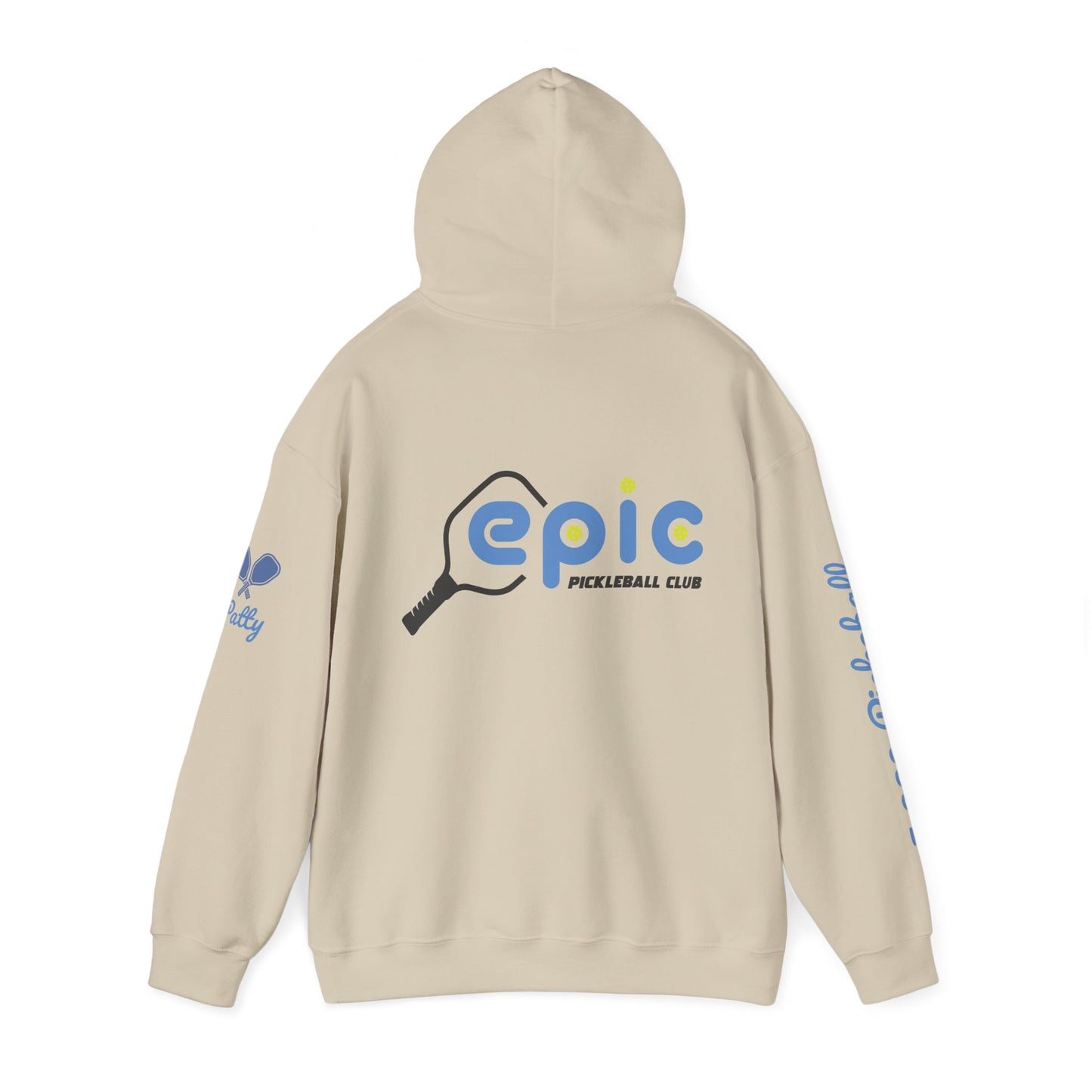 Copy of Copy of Epic Pickleball Unisex Heavy Blend™ Hoodie - 4 sided print -can customize sleeves