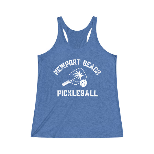 Newport Pickleball - Women's Tri-Blend Racerback Tank