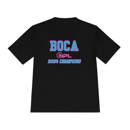 BOCA NPL ‘24 Championship - Unisex SPF 40 Moisture Wicking Tee