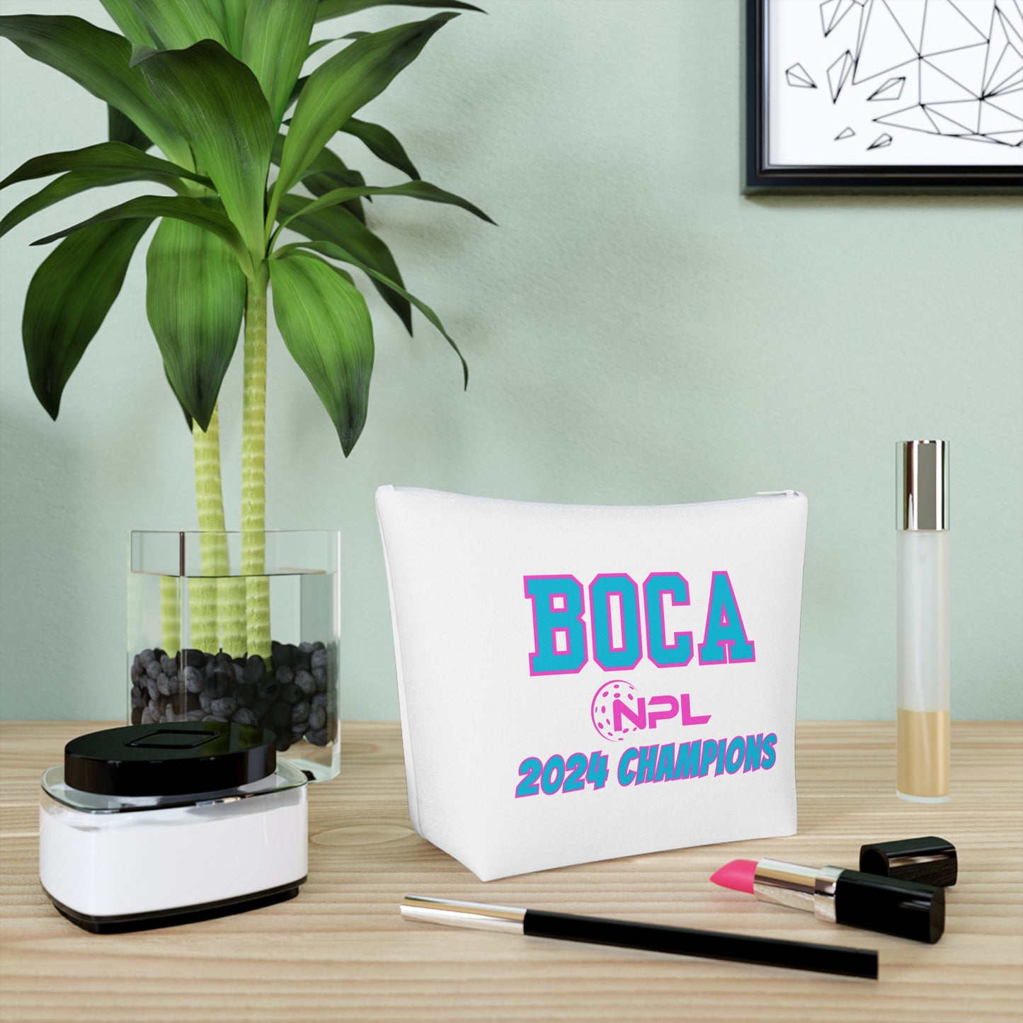 BOCA NPL ‘24 Championship - Cotton Cosmetic Bag