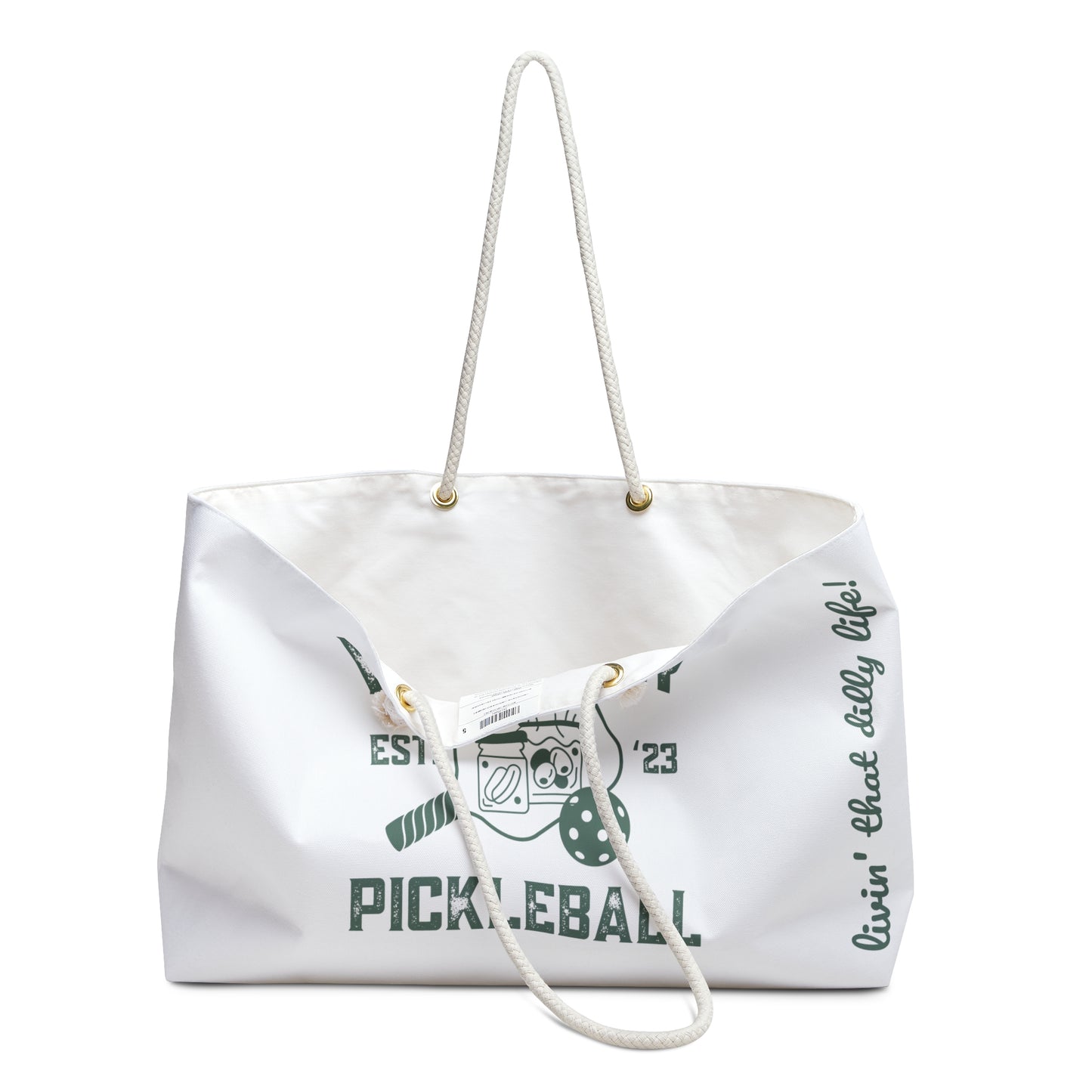 Kosher Pickleball - Weekender Bag - can customize name - add in notes