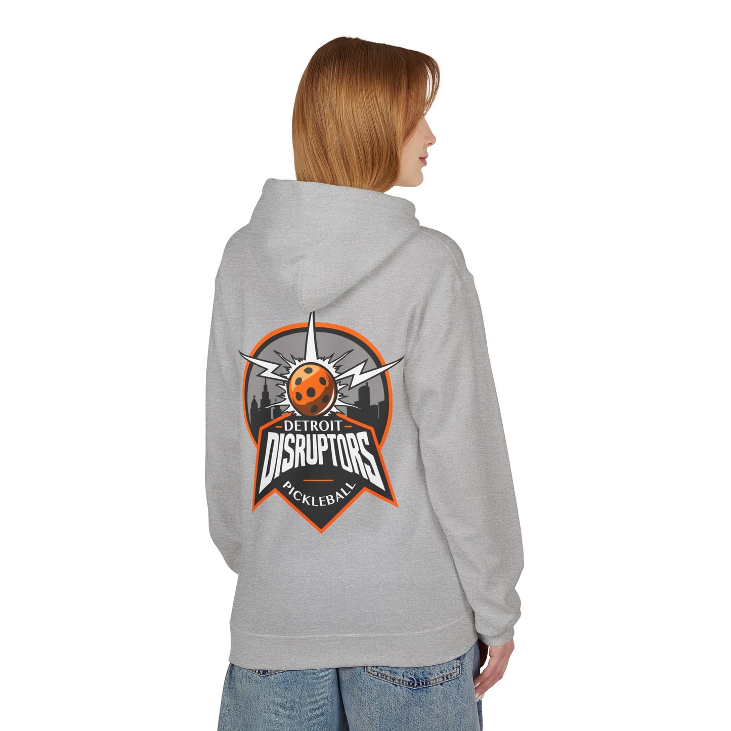Detroit Disrupters Unisex Midweight Softstyle Fleece Hoodie