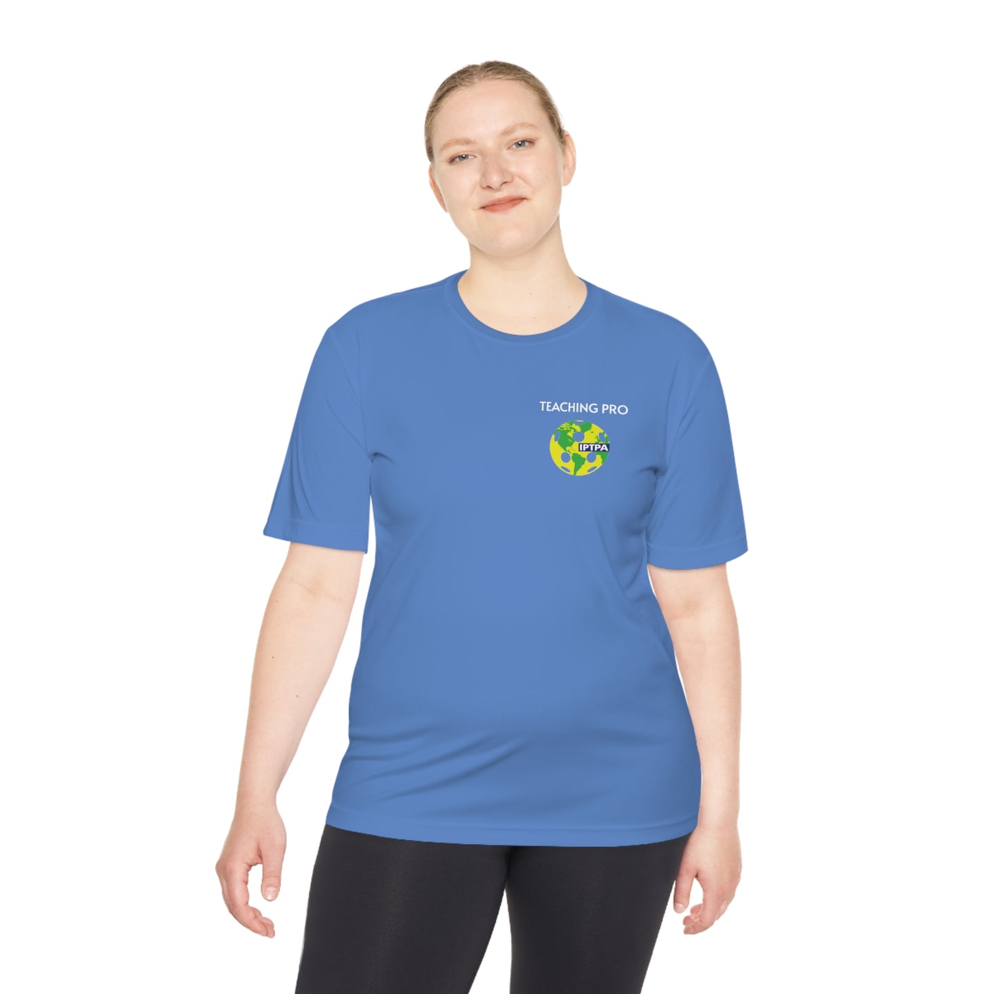 IPTPA Teaching Pro Unisex SPF 40,Moisture Wicking Tee (can add name front or back)