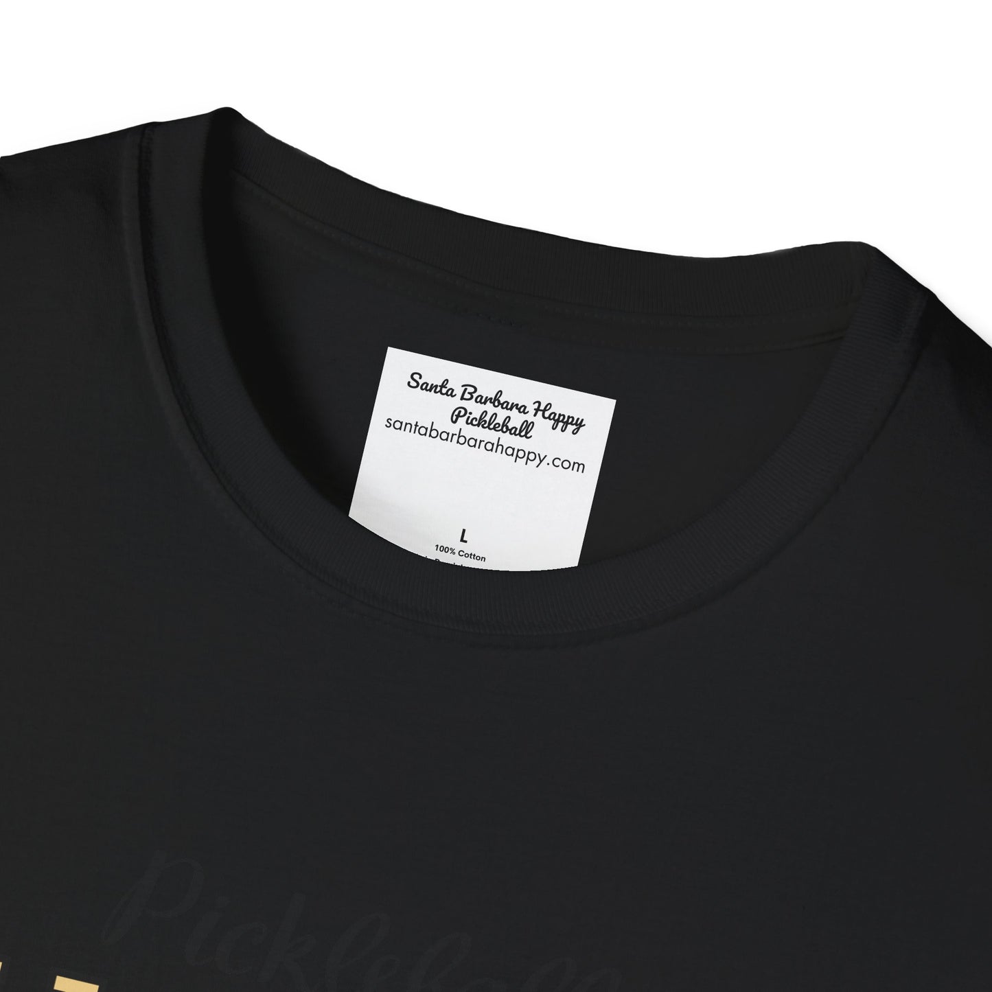 Pickleball Hall of Fame - Unisex Softstyle T-Shirt (customize with Hall of Fame name, or leave blank )