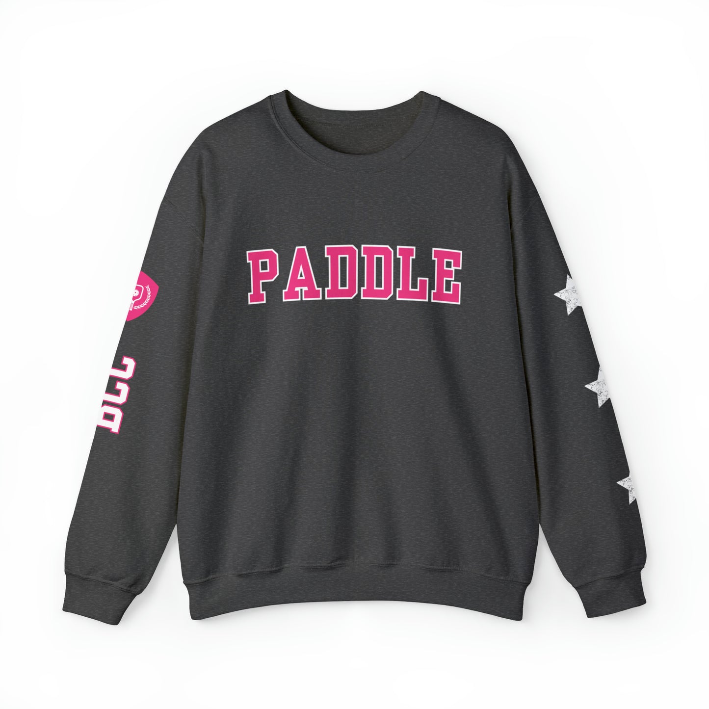 PADDLE Pickleball Crew Red letters. 4 sides customized