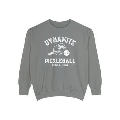 Dynamite Pickleball -Pura Vida - Costa Rica - Unisex Garment-Dyed Crew