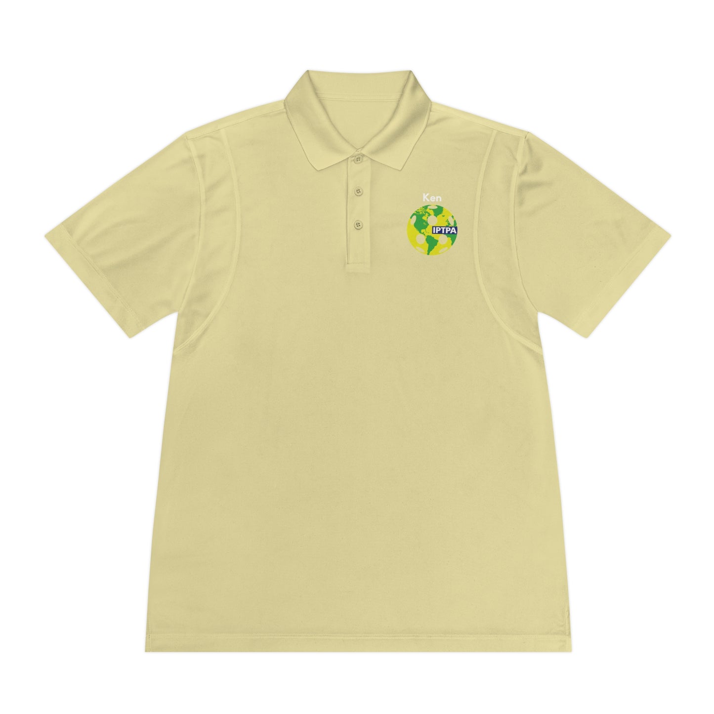 Men's Sport Polo Shirt Can Customize Name Front and/or Back