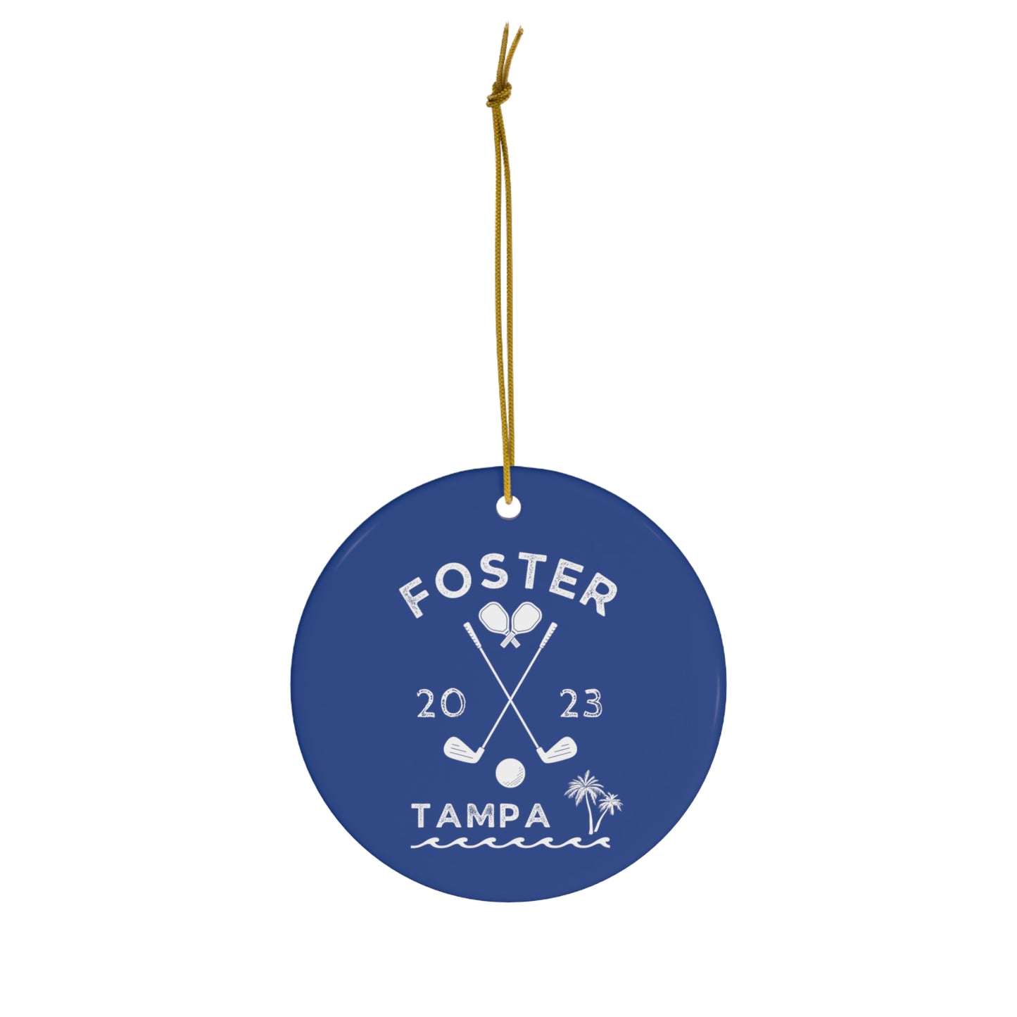 Foster Family Ceramic Ornament, 1-Pack