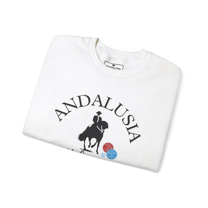 Pam Crew Andalusia Unisex 50% cotton/50% poly Crew - name on cuff