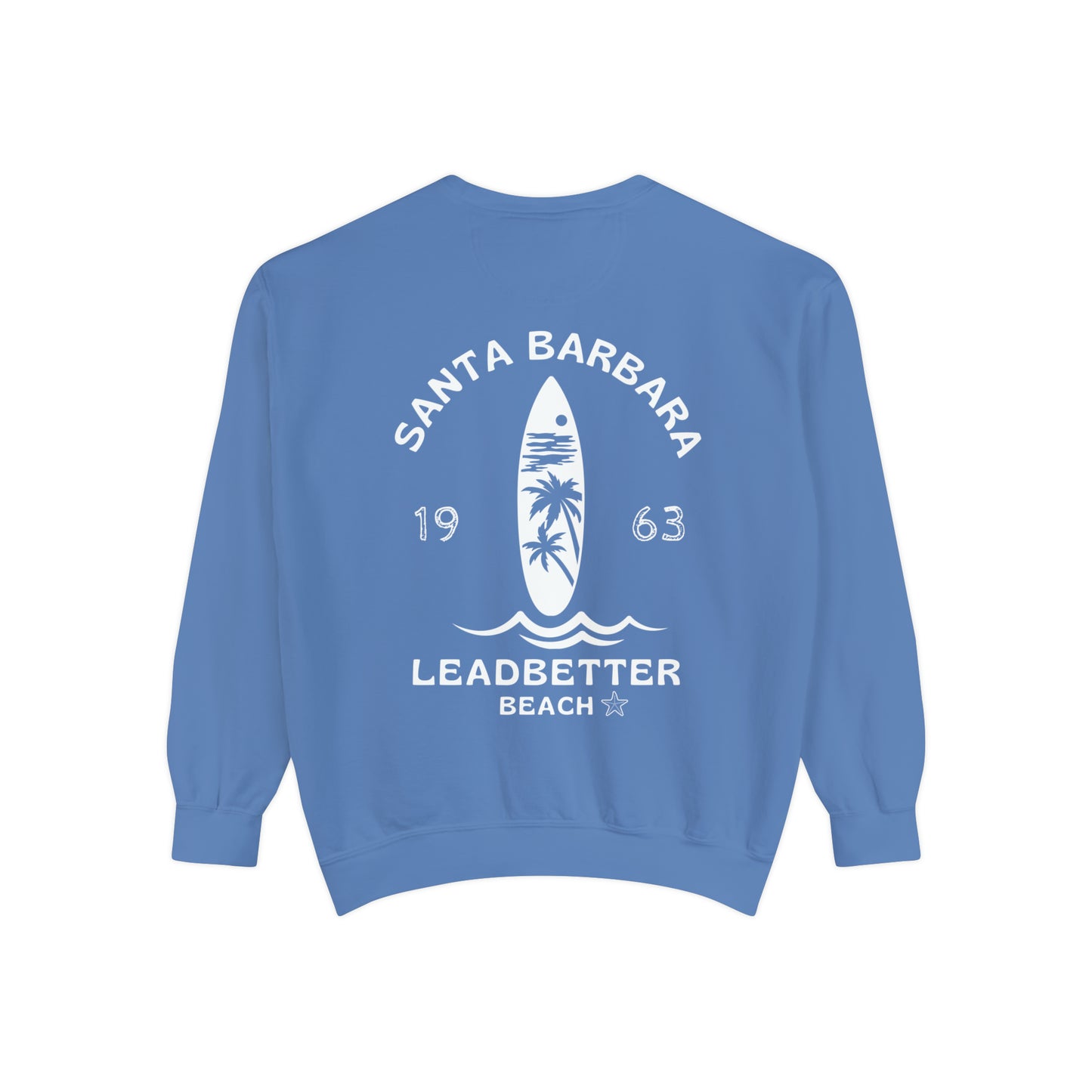 Santa Barbara Leadbetter Beach Crew - Comfort Colors