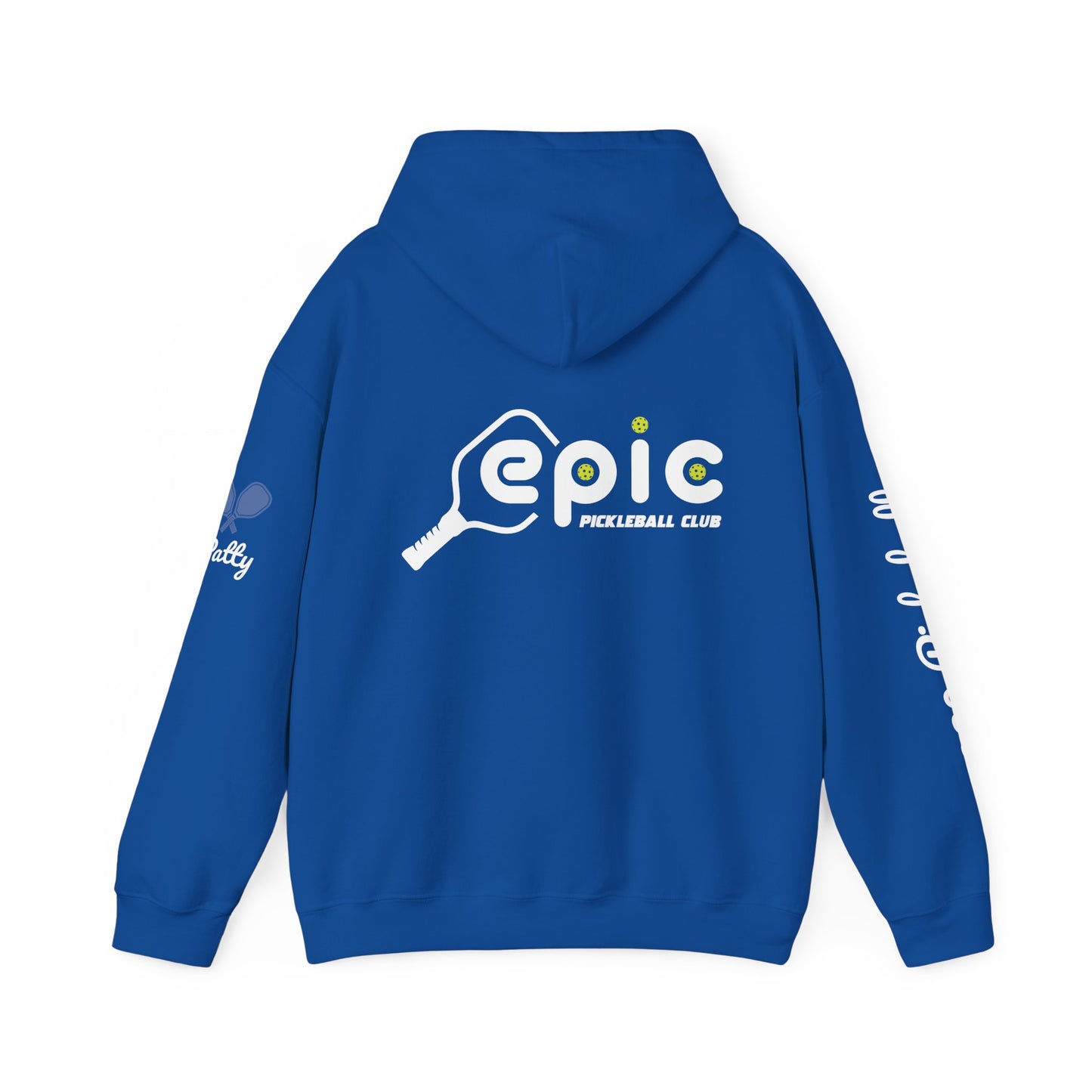 Copy of Copy of Epic Pickleball Unisex Heavy Blend™ Hoodie - 4 sided print -can customize sleeves