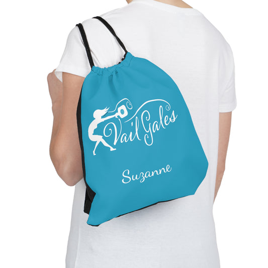 Vail Gales Pickleball - Outdoor Drawstring Bag - customize and