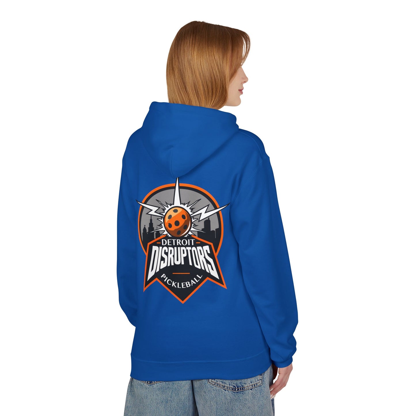 Detroit Disrupters Unisex Midweight Softstyle Fleece Hoodie