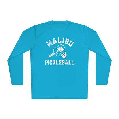 Malibu Pickleball Moisture Wicking - Unisex SPF 40 - Lightweight Long Sleeve Tee