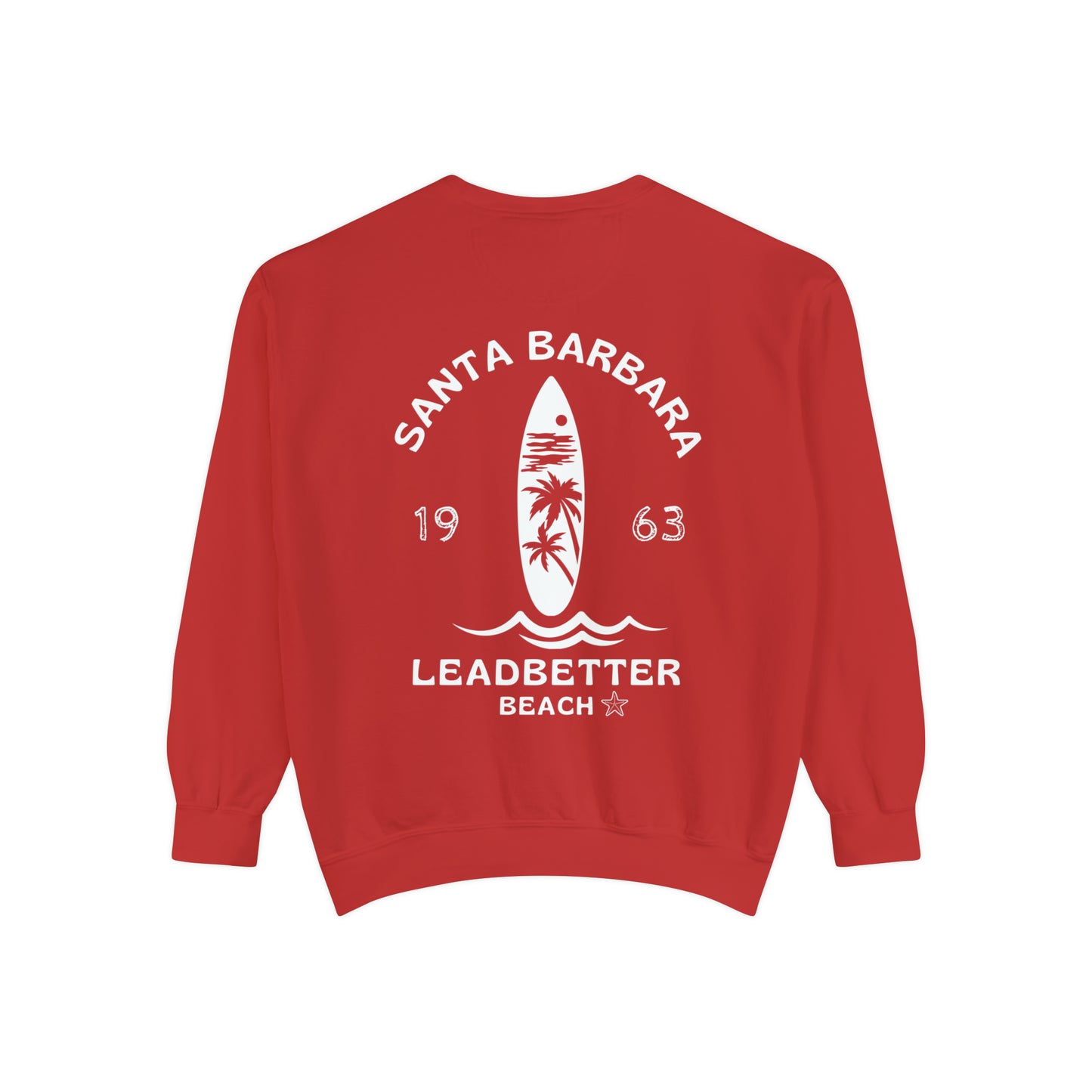 Santa Barbara Leadbetter Beach Crew - Comfort Colors