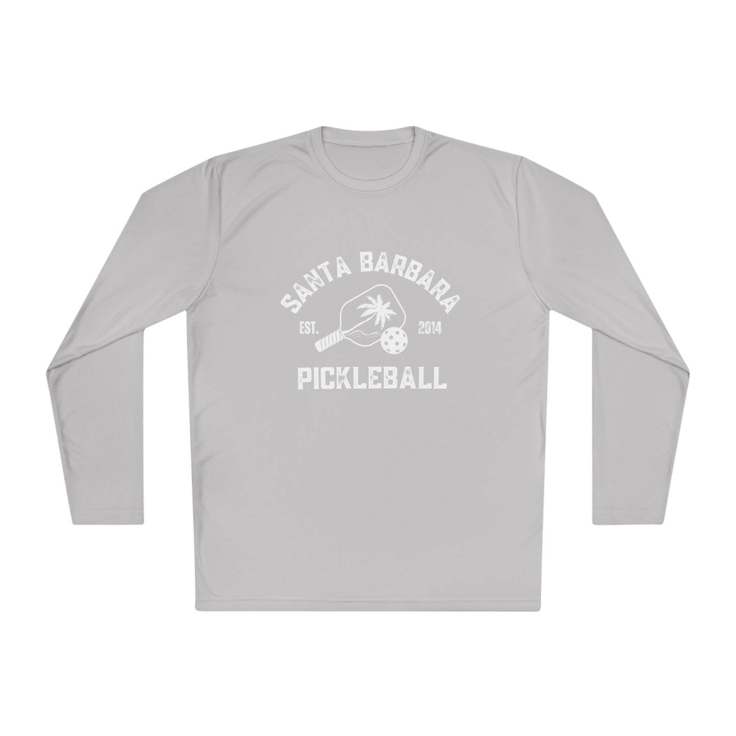 Santa Barbara Pickleball UNISEX (fuller cut), Light Weight, Moisture Wicking, SPF 40 Unisex Lightweight Long Sleeve Tee