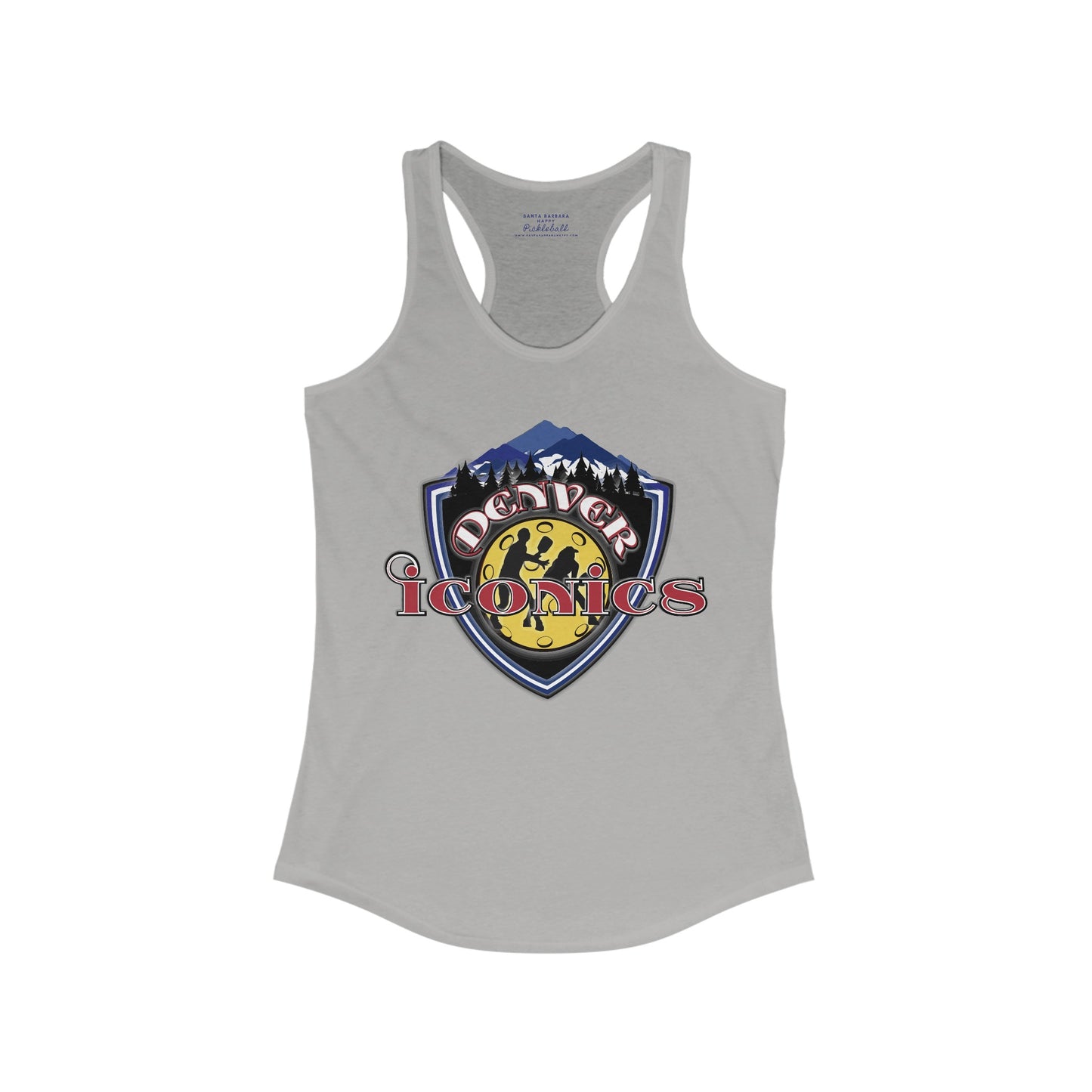 Denver Iconics- Women's Ideal Racerback Tank (Can add name back)