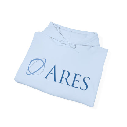 Ares Management Unisex 50/50 Hoodie - w/ sleeve logo