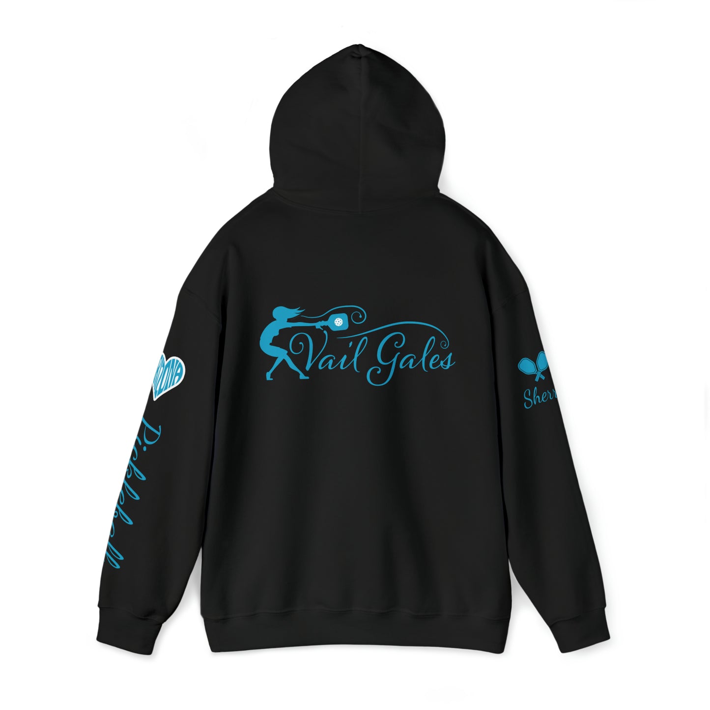 Vail Gales Pickleball - Script Hoodie Unisex - Customize sleeve