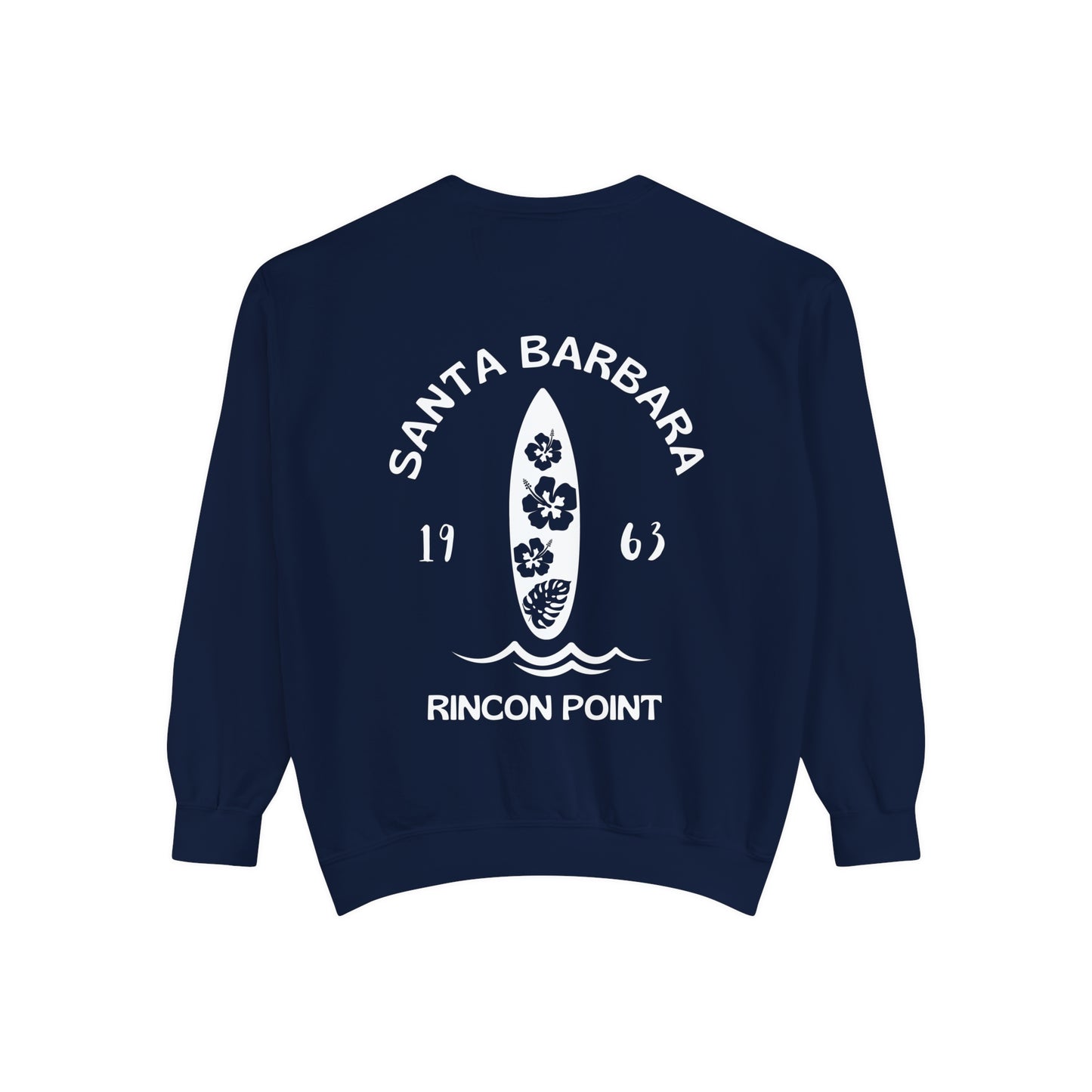 Santa Barbara Rincon Beach -Crew Sweatshirt - Comfort Colors