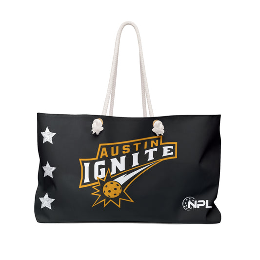 Austin Ignite NPL Team Pickleball Weekender Bag - Customize Name