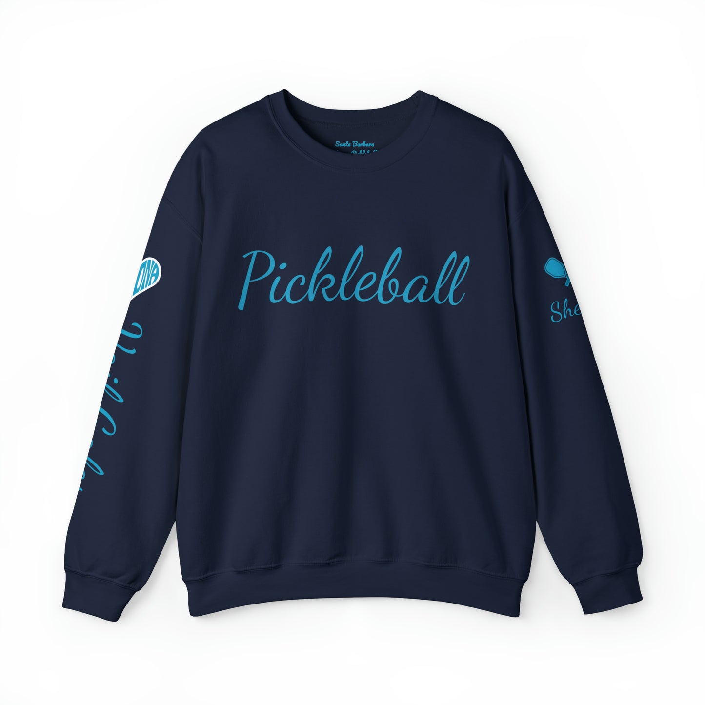 Copy of Vail Gales Pickleball Script Crew Sweatshirt - Customized