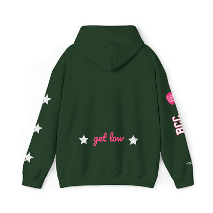 PADDLE Hoodie - PINK writing - 4 sides customized