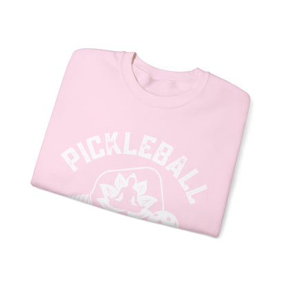 Pickleball Yogi Crew  - can customize sleeve & back as shown