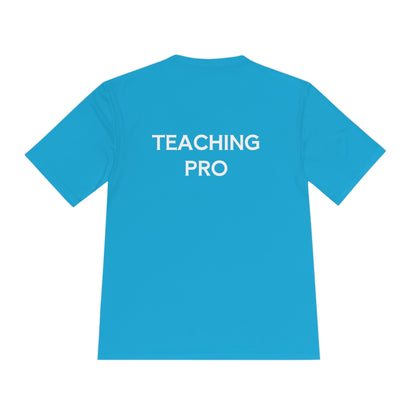 IPTPA Teaching Pro Unisex SPF 40,Moisture Wicking Tee (can add name front or back)